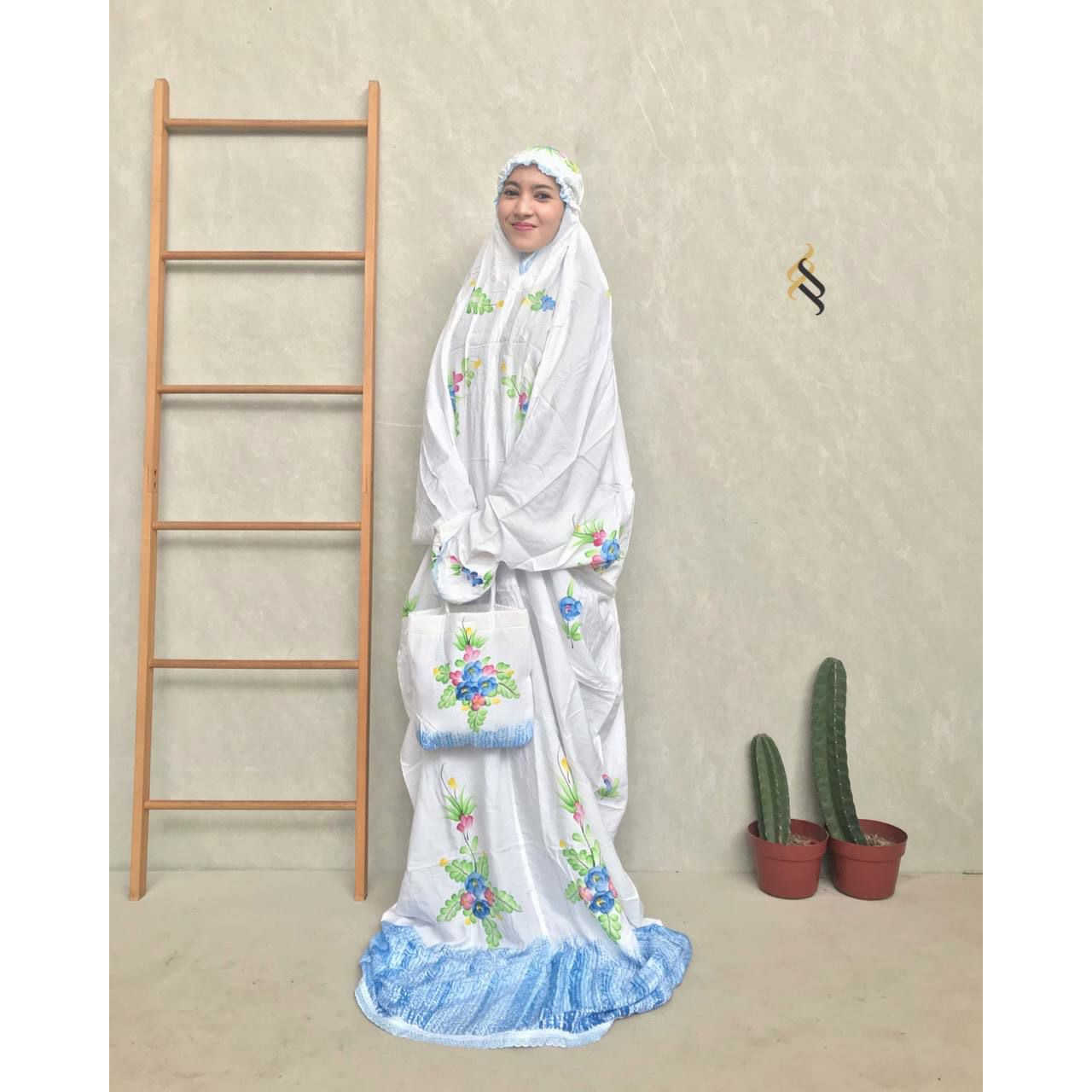 Mukena Abaya Luna Biru