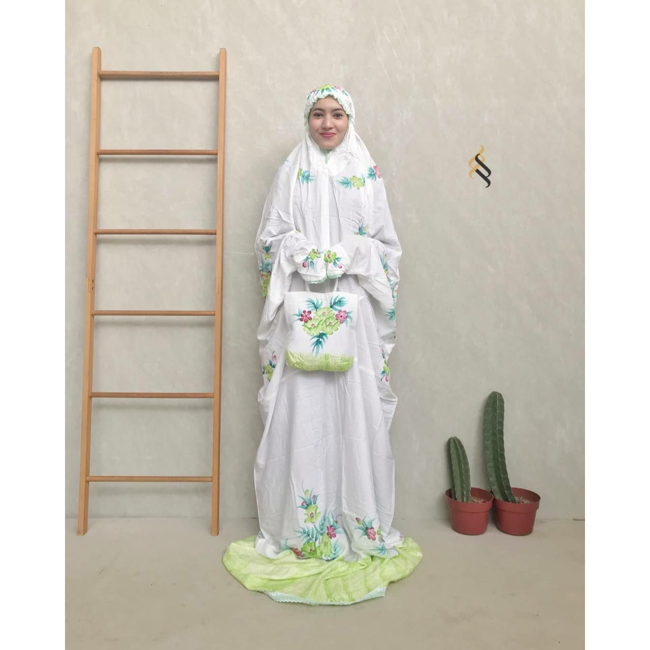 Mukena Abaya Luna Hijau