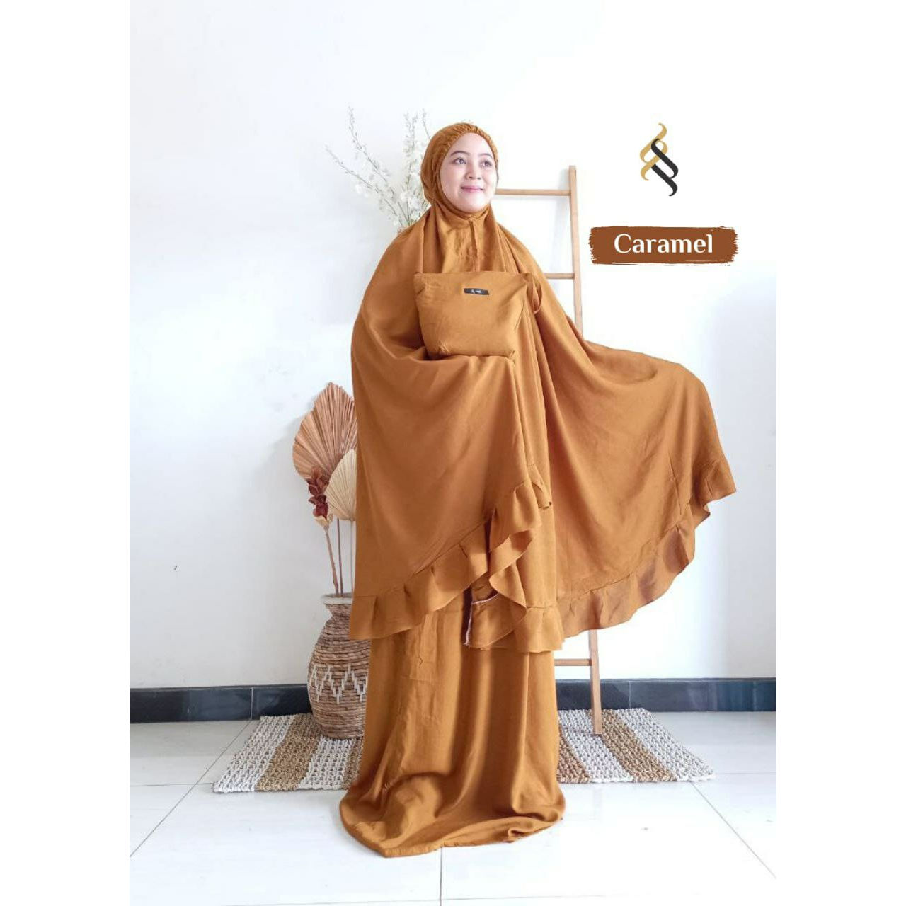 Mukena Carissa Caramel