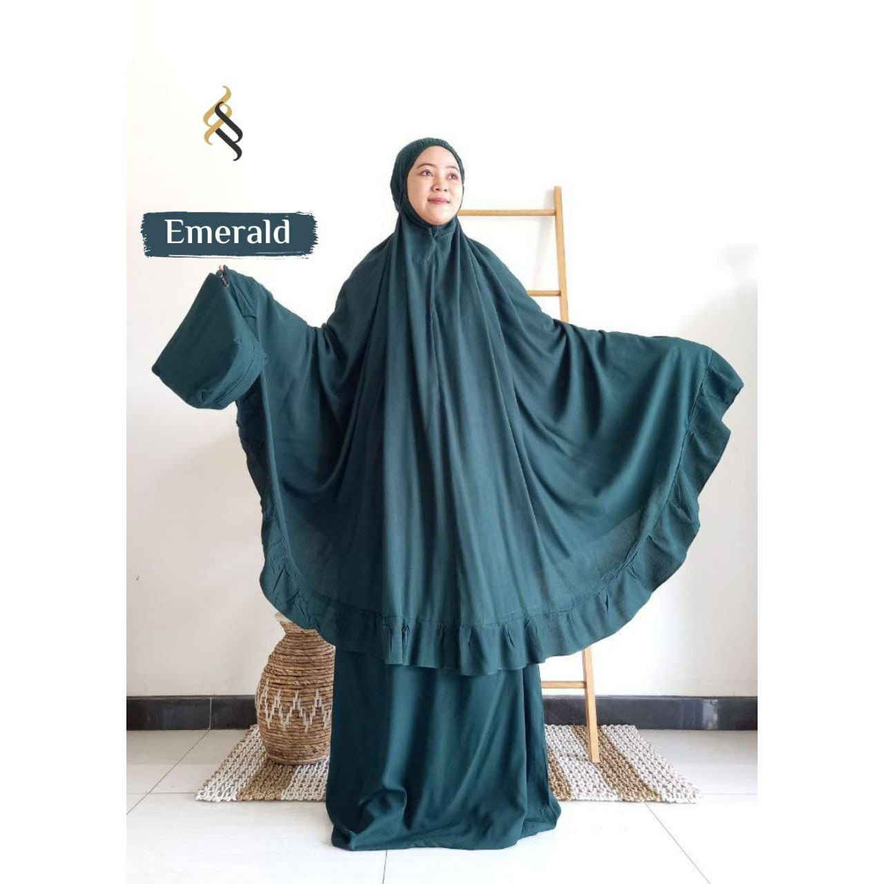 Mukena Carissa Emerald