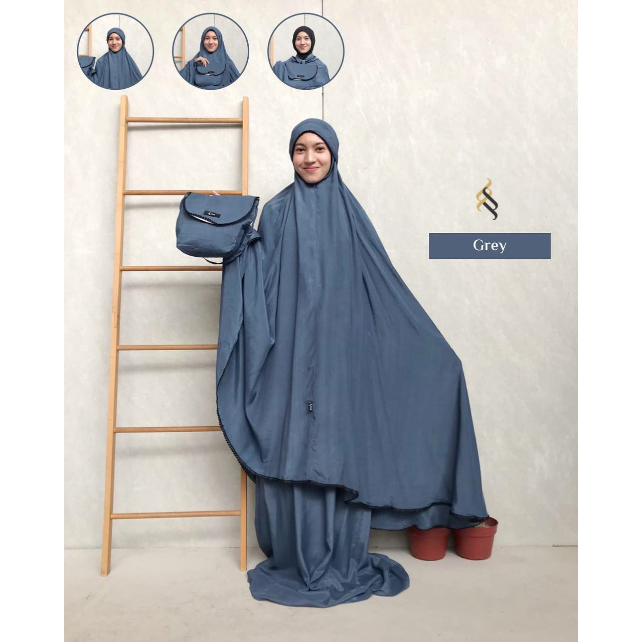 Mukena Talitha Grey