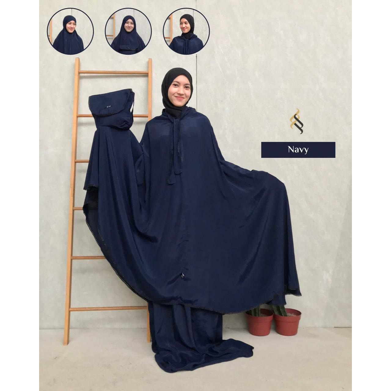 Mukena Talitha Navy